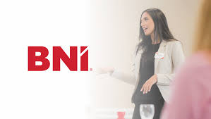 BNI member presenting